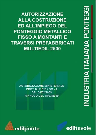 Certificazione ministeriale Sistema multidirezionale